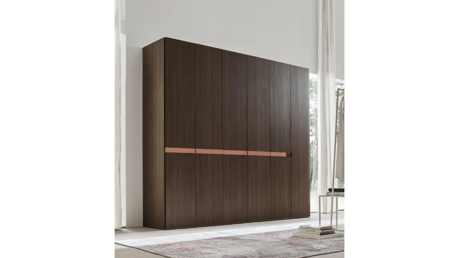 Wardrobe with hinged door Wrap by Maronese.