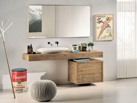 Air suspended bathroom cabinet by Nature Design