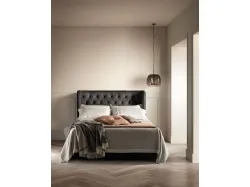 Bed with Gem headboard by Bside.