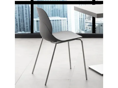 Shell Metal chair by La Seggiola