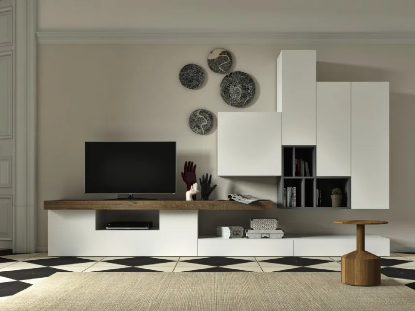 Club36 3026 Storage Wall in lacquer and melamine by 2B Italia