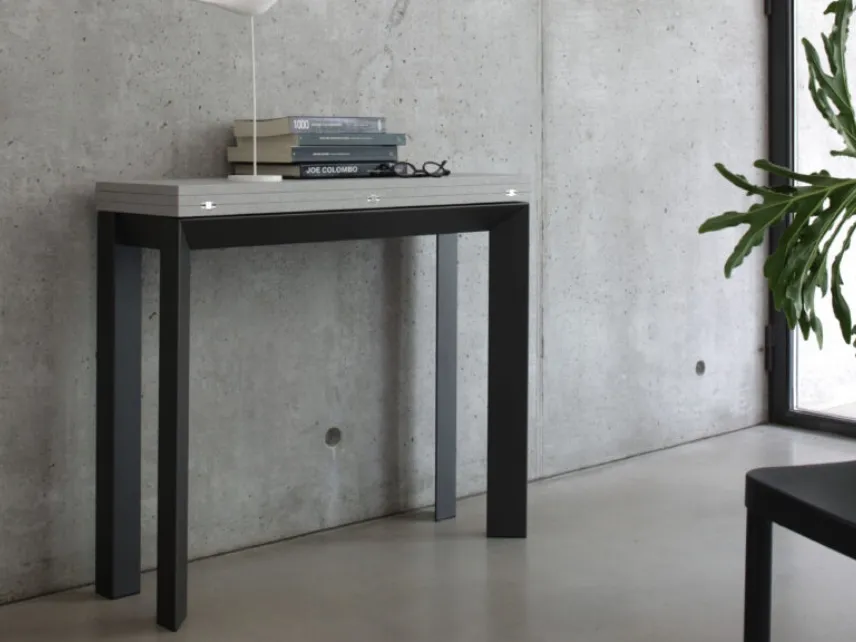 Extendable Domino console table by Altacom.