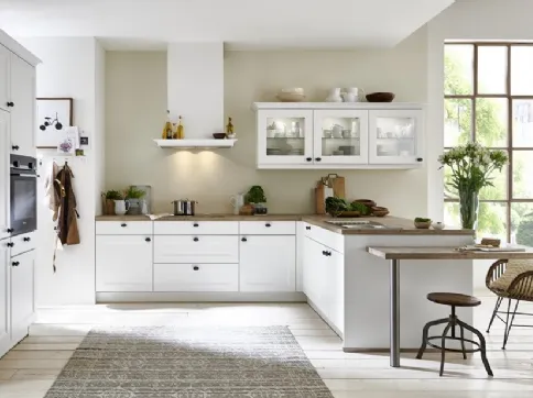 Shabby Chic Windsor Lack White Kitchen by Nolte