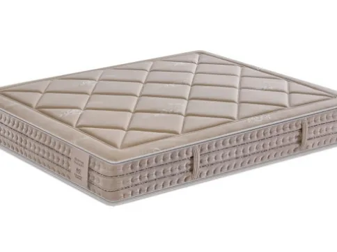 Balance Jubilee mattress with pocketed springs plus memory foam by Manifattura Falomo